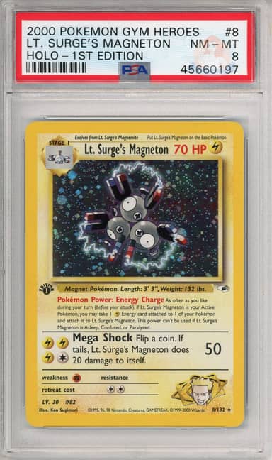 Lt. Surge's Magneton Holo