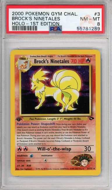 Brock's Ninetales Holo