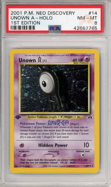 Unown Holo