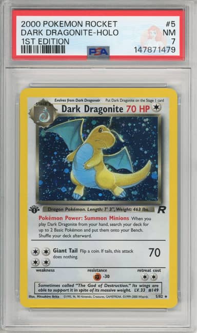 Dark Dragonite Holo