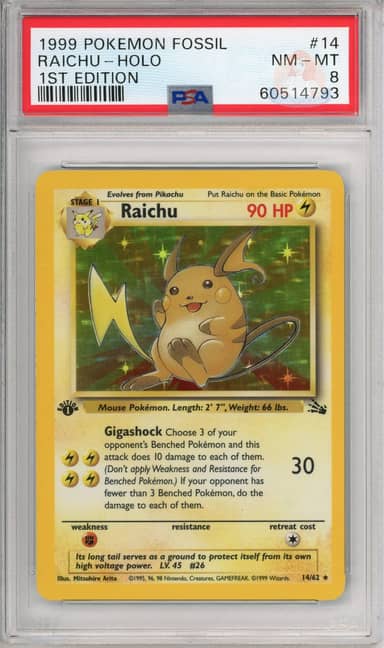 Raichu Holo