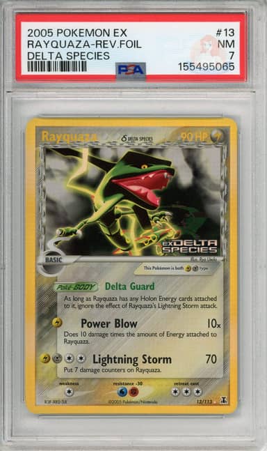 Rayquaza Reverse Foil