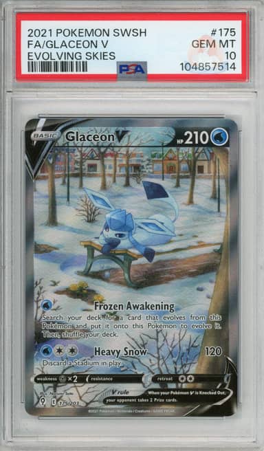 Glaceon V - Alternate Art