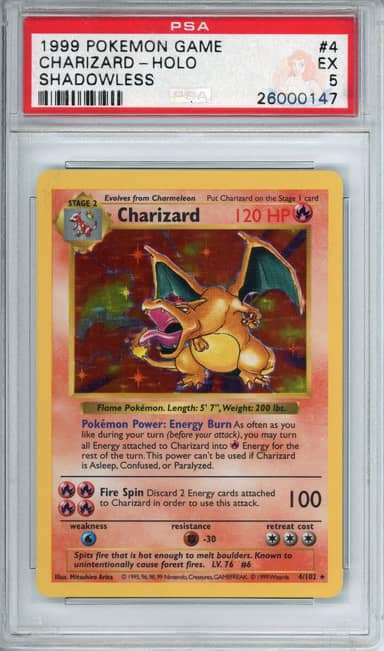Charizard Holo - Shadowless