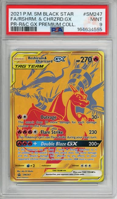 Reshiram & Charizard Gx