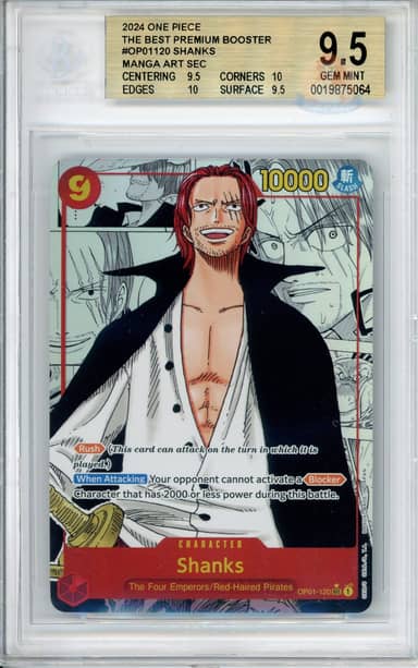 Shanks - Manga Alternate Art