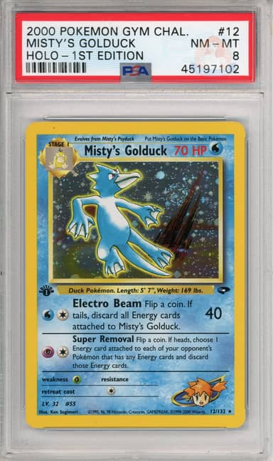 Misty's Golduck Holo