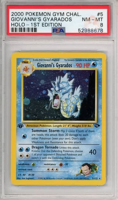 Giovanni's Gyarados Holo
