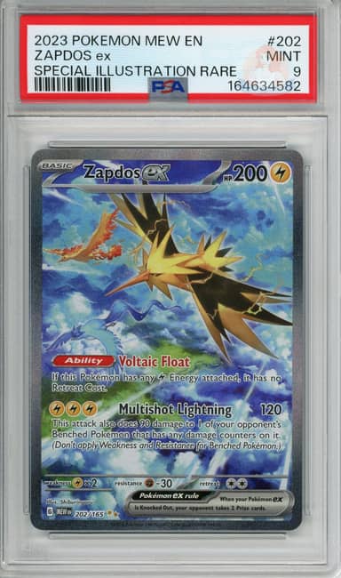 Zapdos ex - Special Illustration Rare