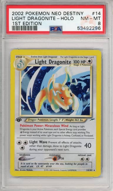 Light Dragonite Holo