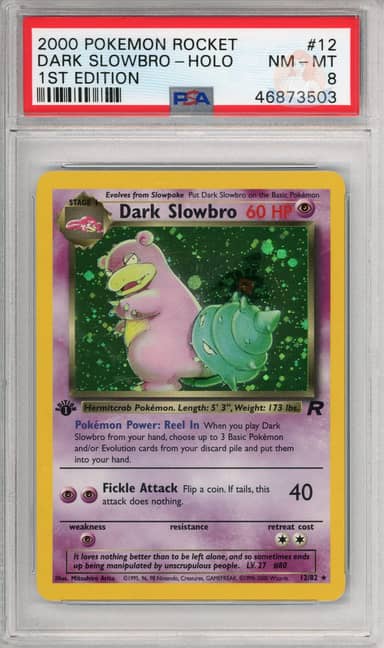 Dark Slowbro Holo