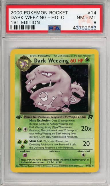 Dark Weezing Holo