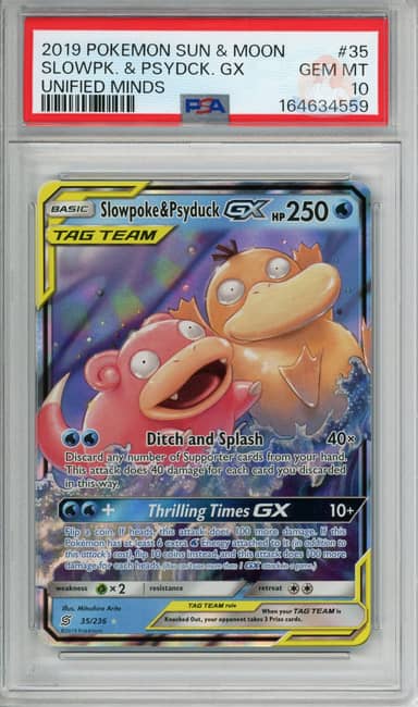 Slowpoke & Psyduck Gx Tag Team