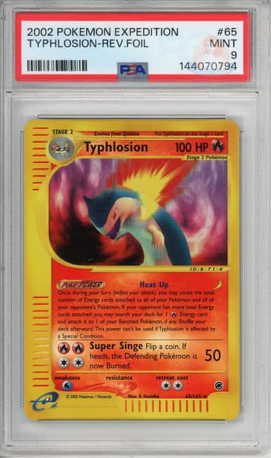 Typhlosion Reverse Holo