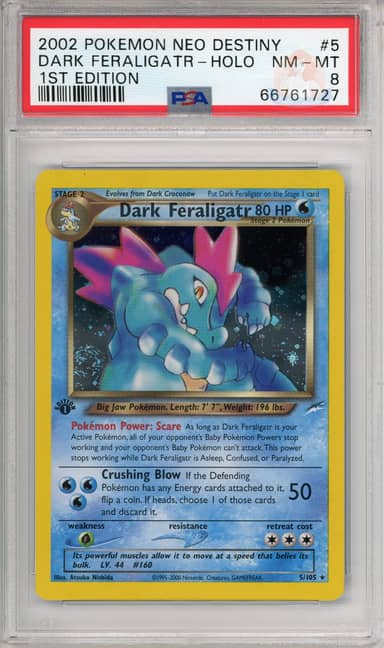 Dark Feraligatr Holo