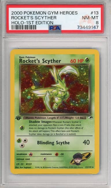 Rocket's Scyther Holo