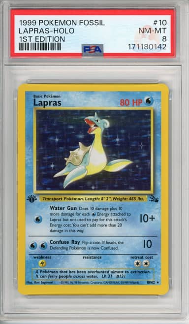 Lapras Holo - 1st Edition