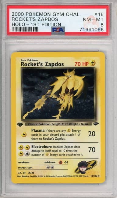 Rocket's Zapdos Holo