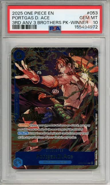 Portgas D. Ace - Winner