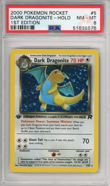 Dark Dragonite Holo