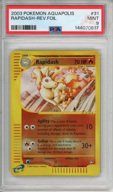 Rapidash Reverse Holo