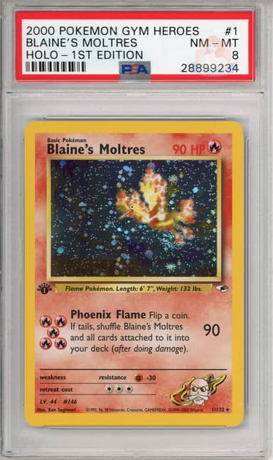Blaine's Moltres Holo