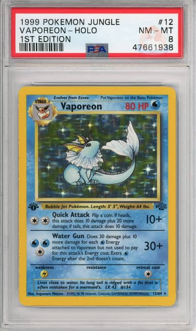 Vaporeon Holo