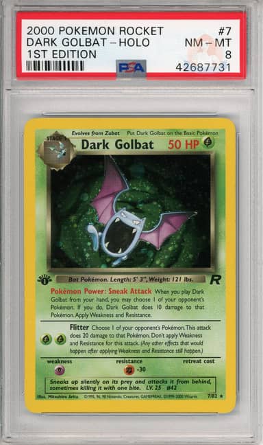 Dark Golbat Holo