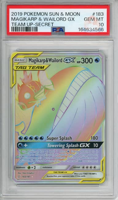 Magikarp & Wailord Gx Tag Team